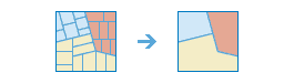 Dissolve Boundaries workflow diagram