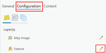 Configure feature layer properties.